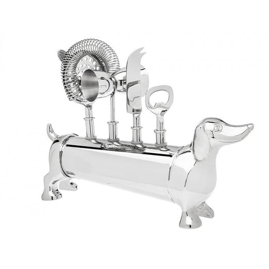 Dachshund 5 Piece Bar Tool Set