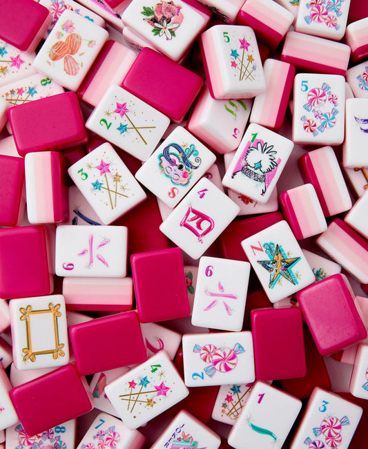 Glitterville Mahjong Tiles