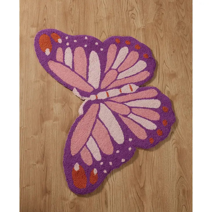 Butterfly Hook Rug