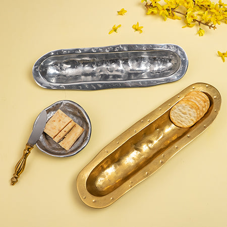 Sara Silver Cracker Tray