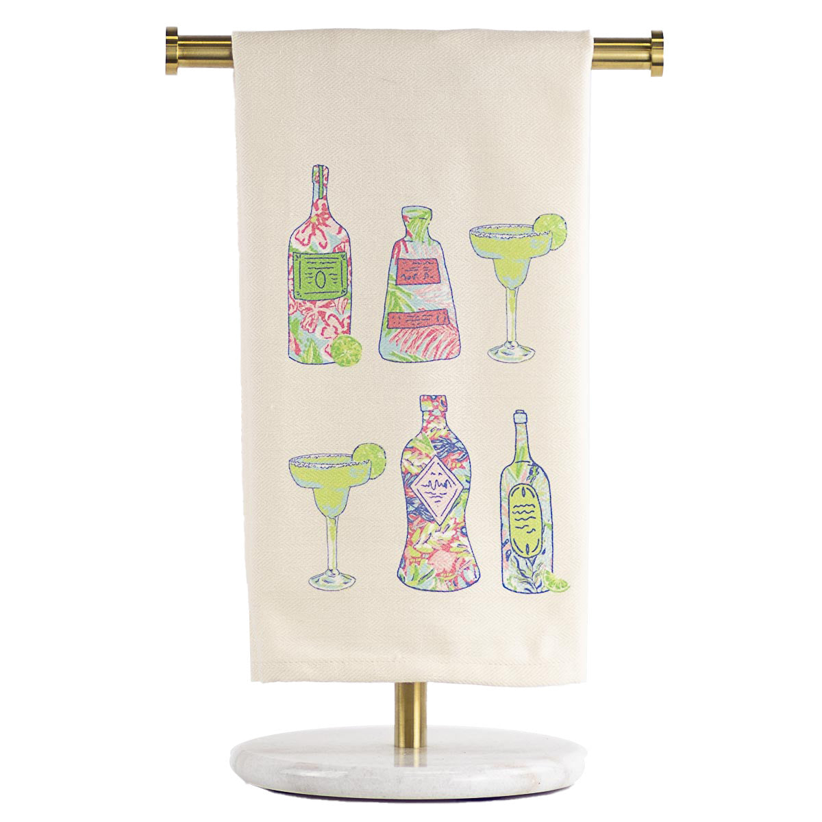 Tequila Sunrise Bar Towel