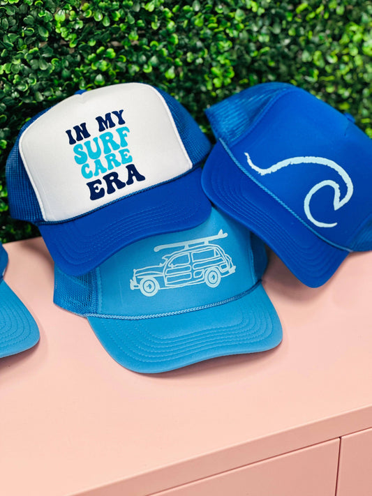 Surf Car Trucker - Light Blue