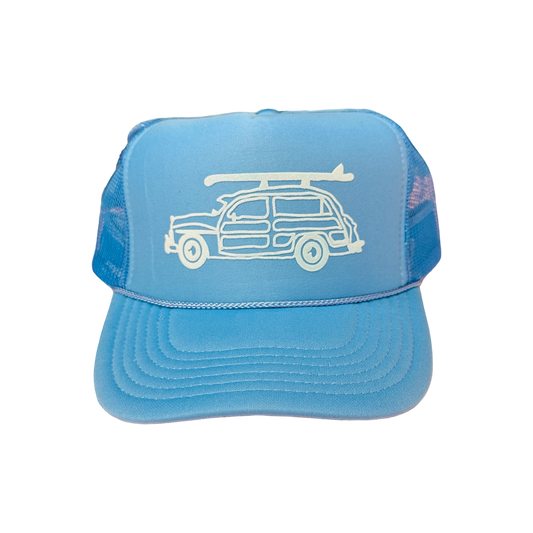 Surf Car Trucker - Light Blue