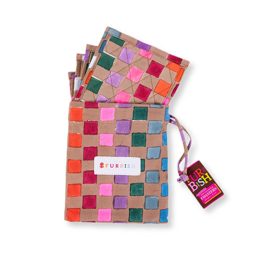 Sadelle Coasters S/4