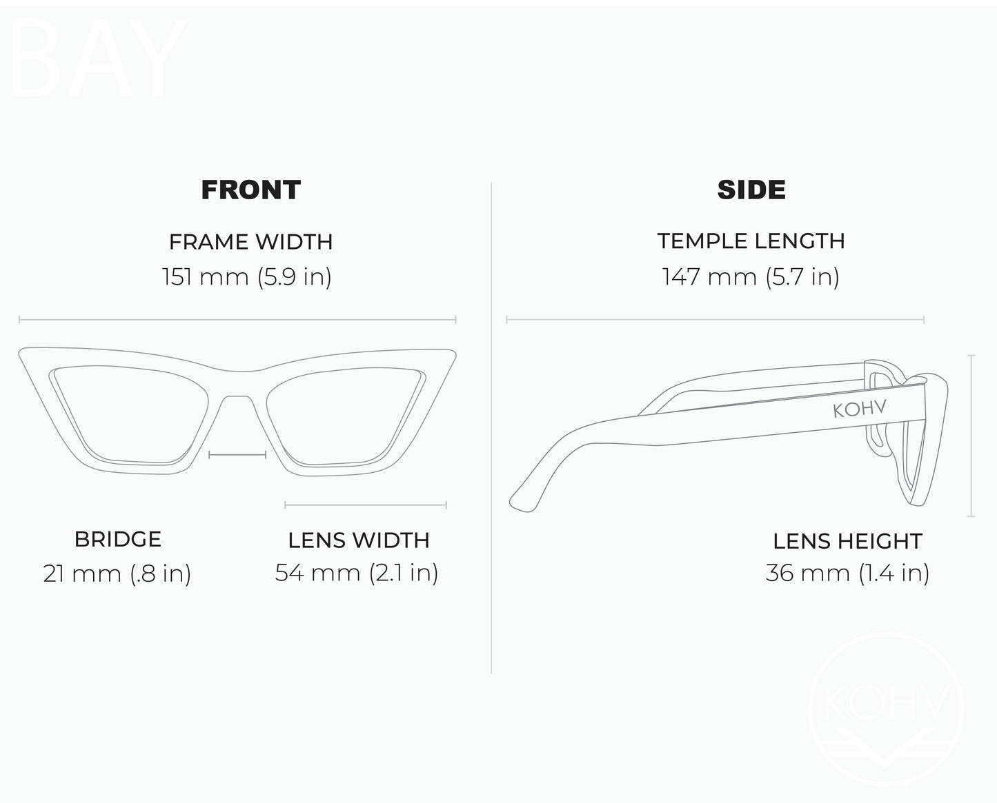 BAY LATTE Polarized Sunglasses