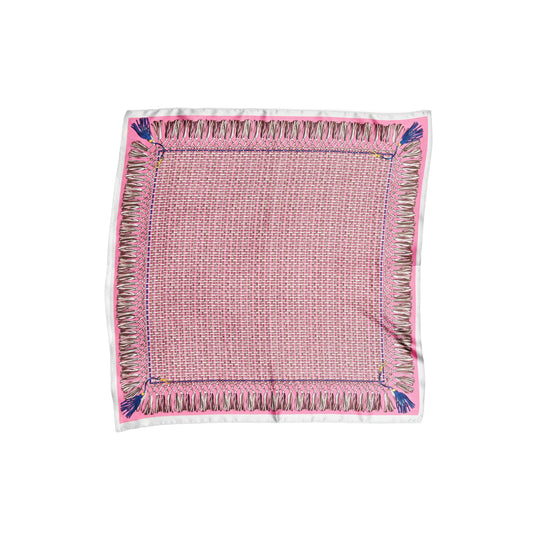 Tassel Print Silky Bandana