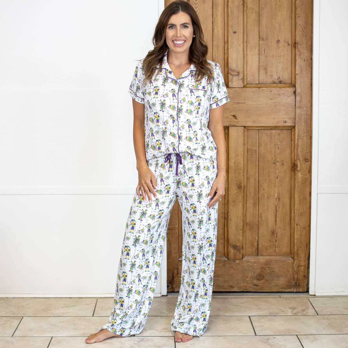 Mardi Gras Pajama Set