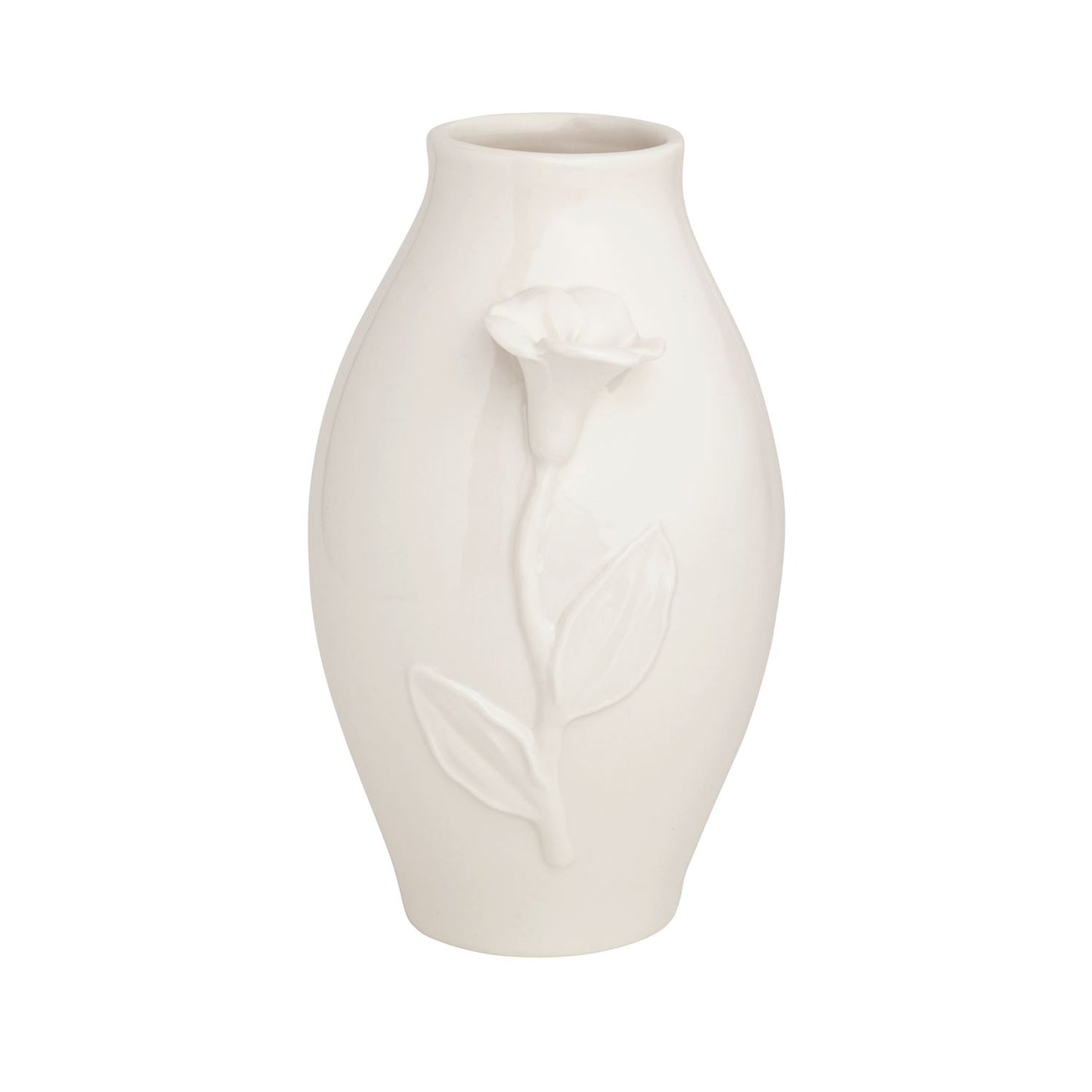 Small White Flower Vase