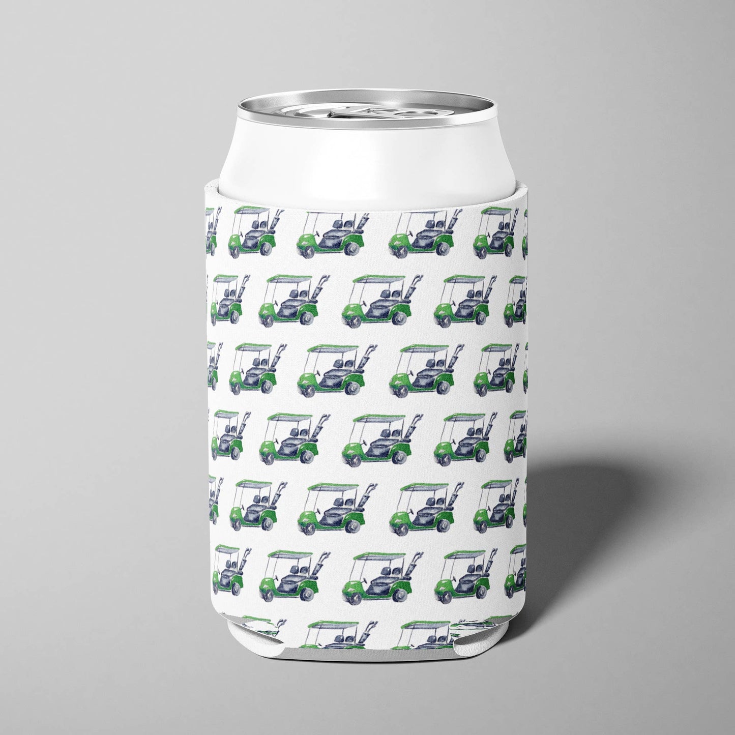 Golf Cart Golfing Can Cooler