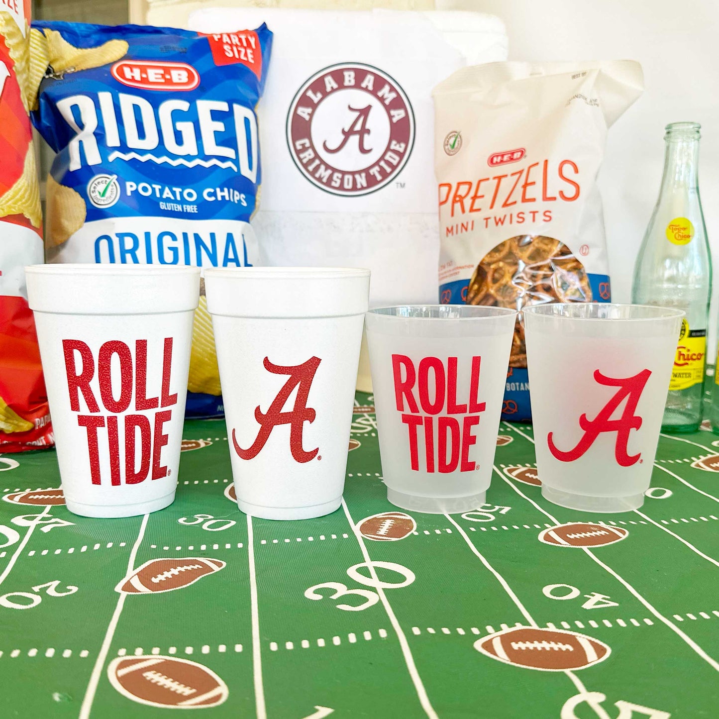 Foam Cup - University of Alabama/Roll Tide (10 ct bag)