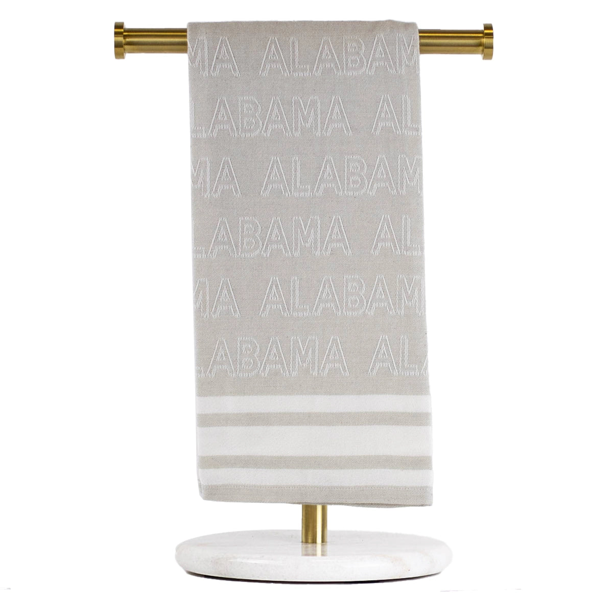 Alabama Light Grey Hand Towel