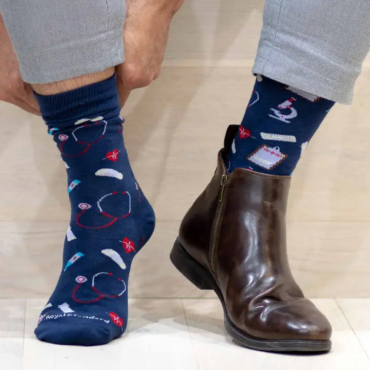 Medical Socks - Navy