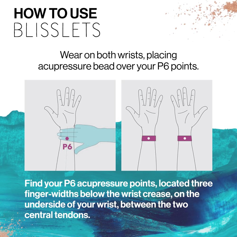 Edith Duo Nausea Relief Bracelets