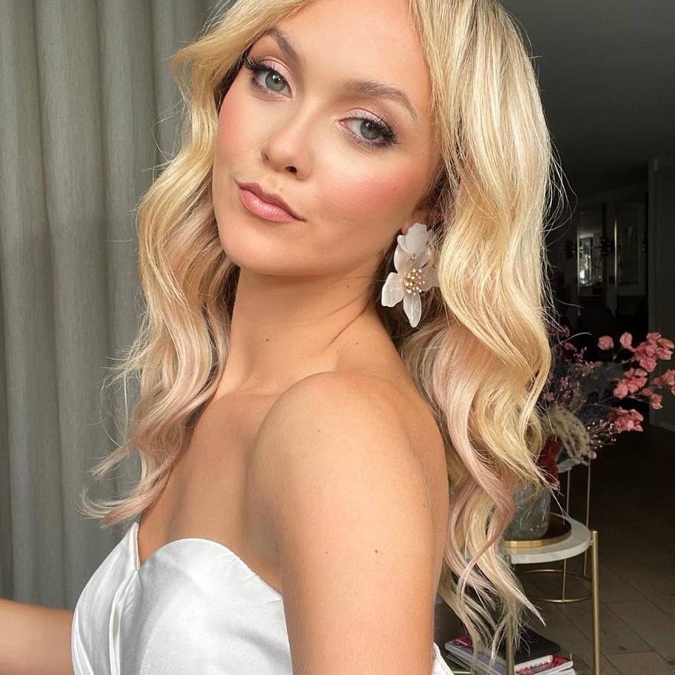White Flower Earrings