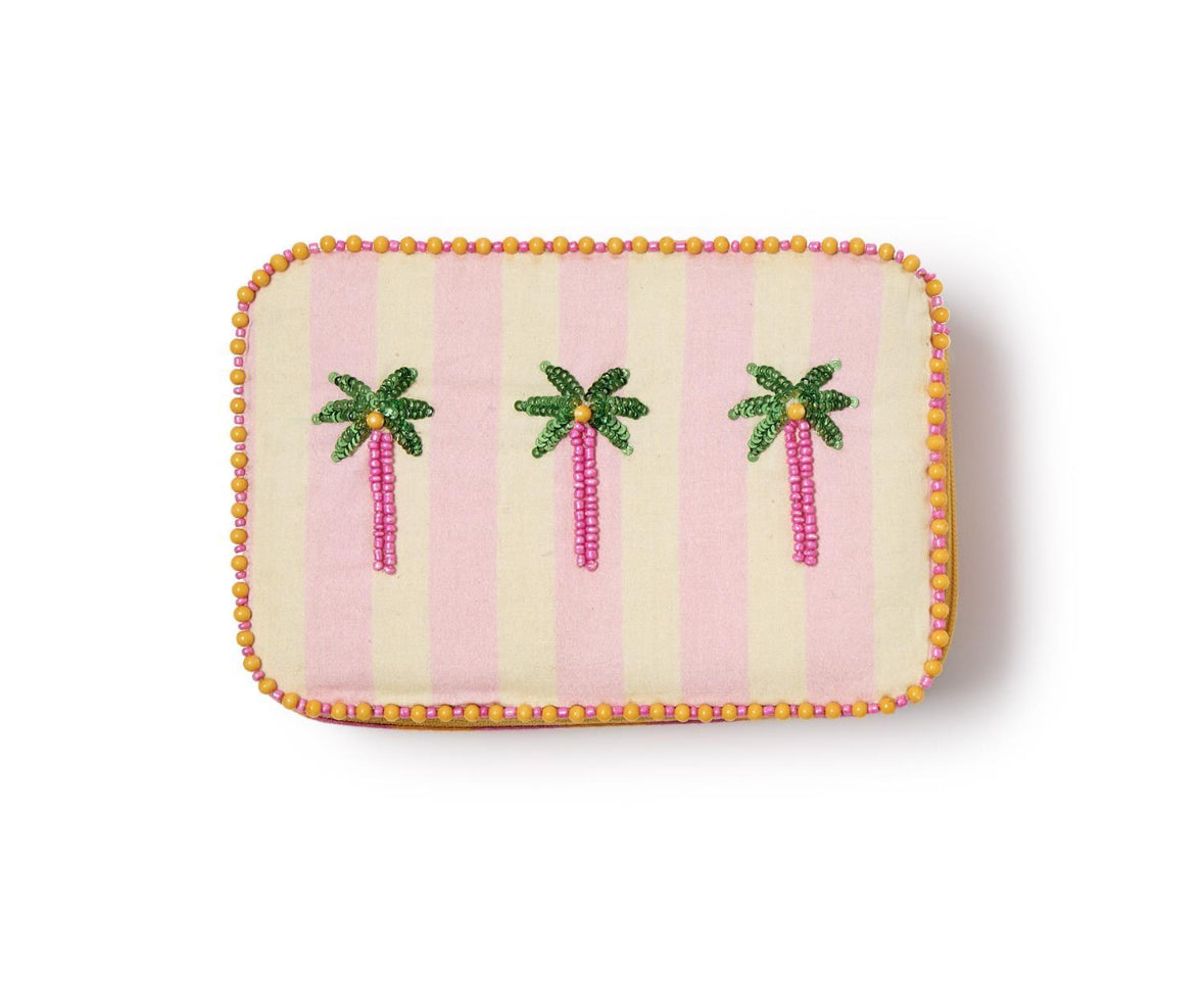 Palm Tree Jewelry Box