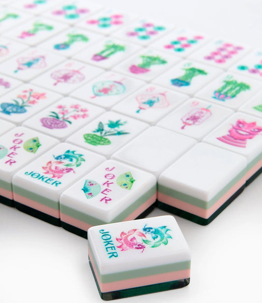 Emerald Mahjong Tiles