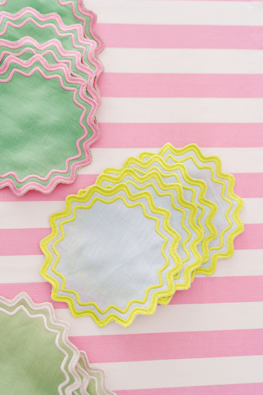 Spring Wavy Coaster Set