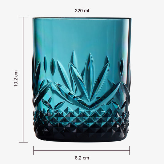 Colored Acrylic Plastic Tumbler Lowball Glass