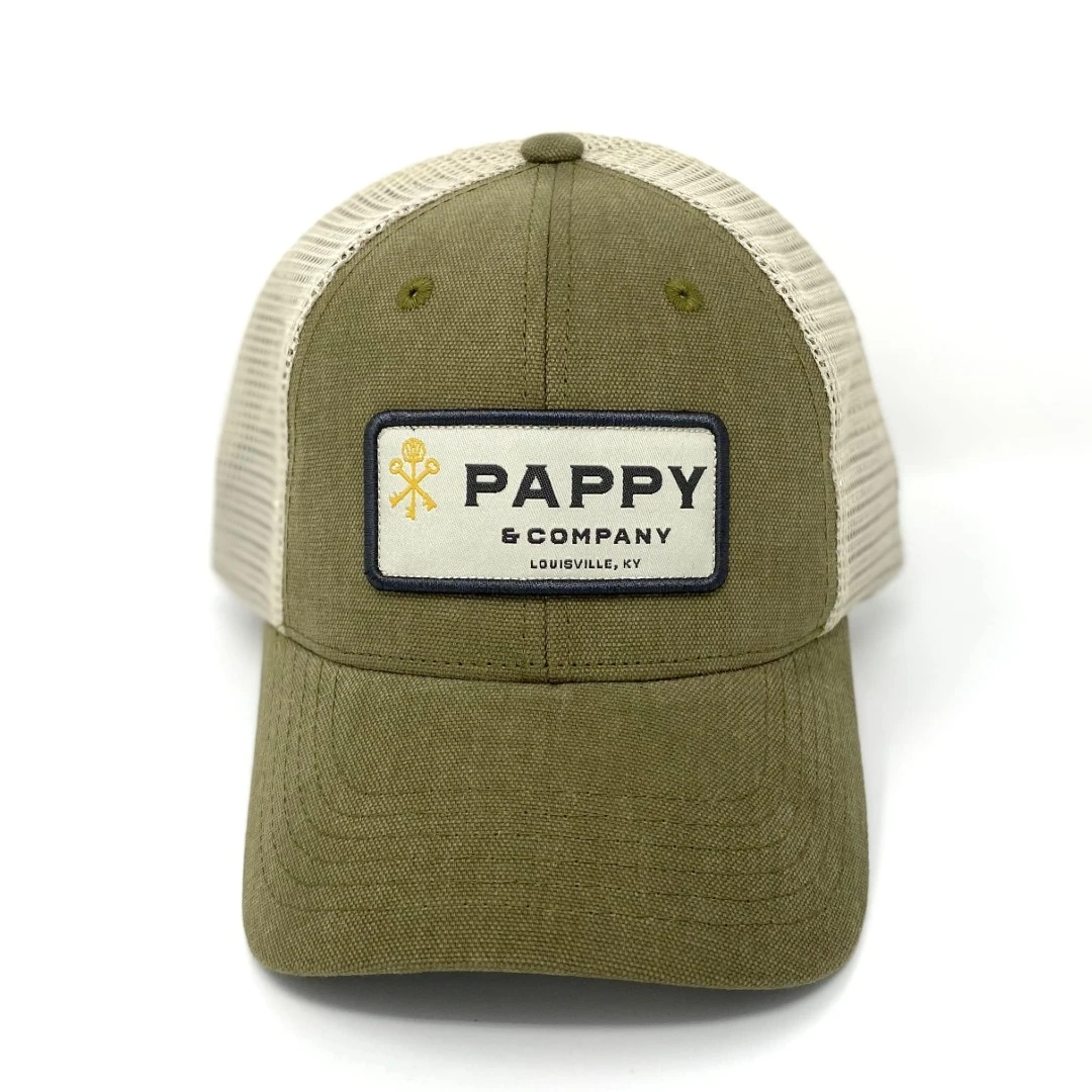 Pappy & Company Trucker Hat in Olive