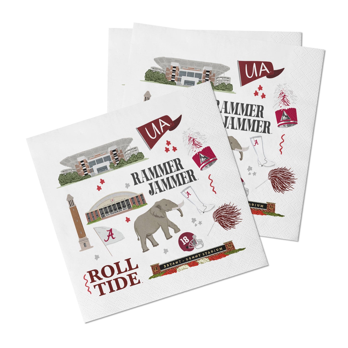 Alabama Icon napkin pack