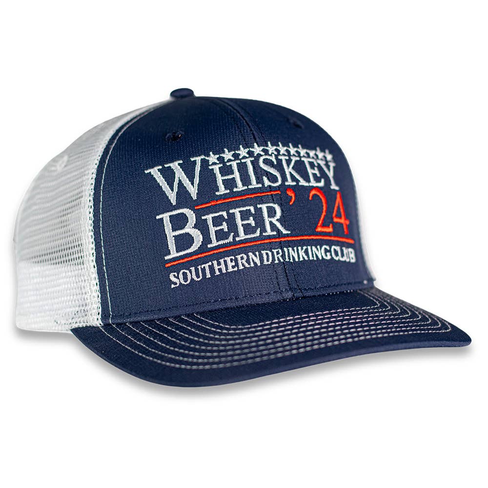 Whiskey Beer 2024 Snapback Hat