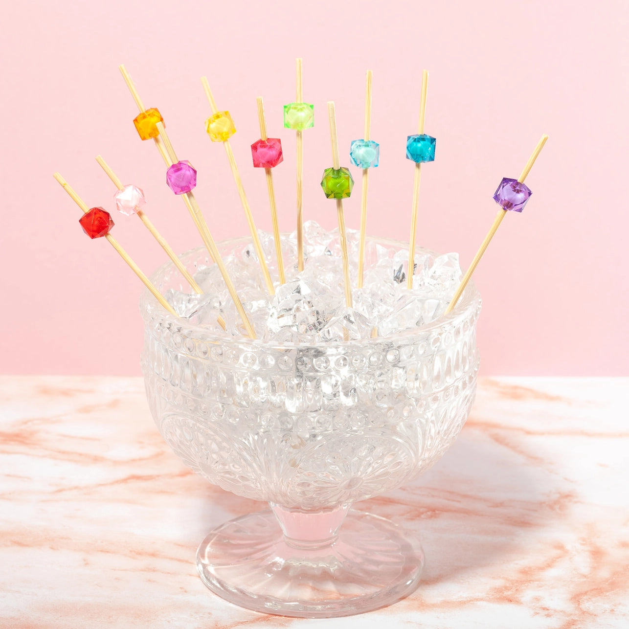 Gem Cocktail Picks