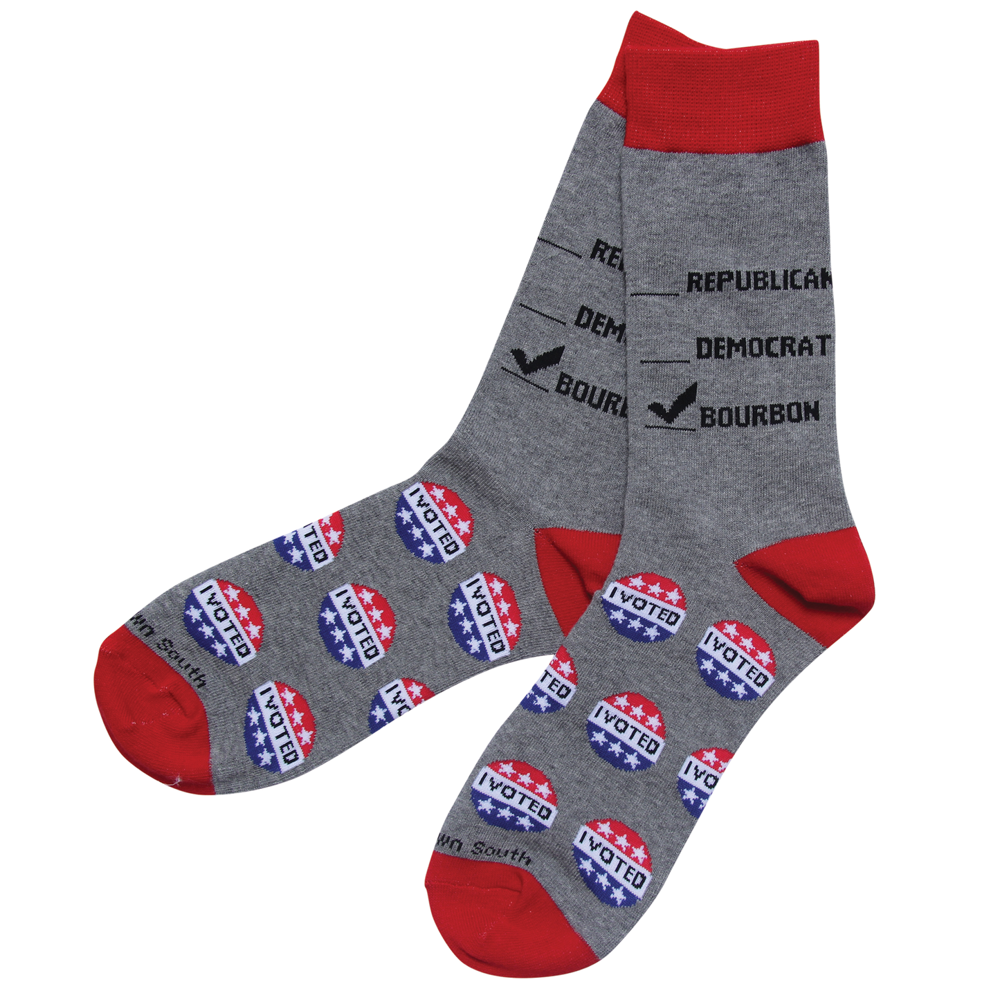 Vote For Bourbon Socks
