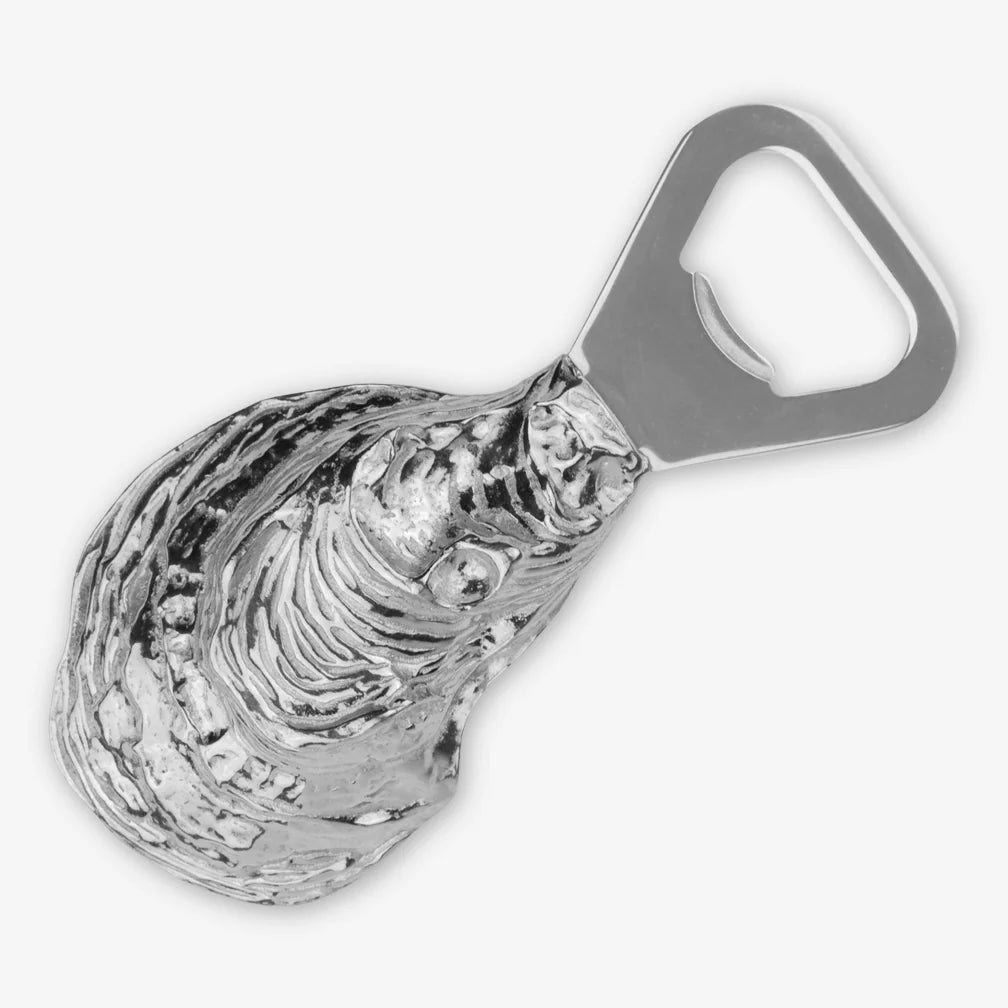 Oyster Pewter Bottle Opener