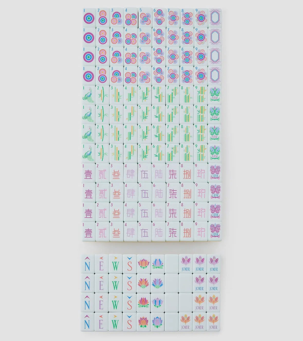 Sorbet Mahjong Tiles