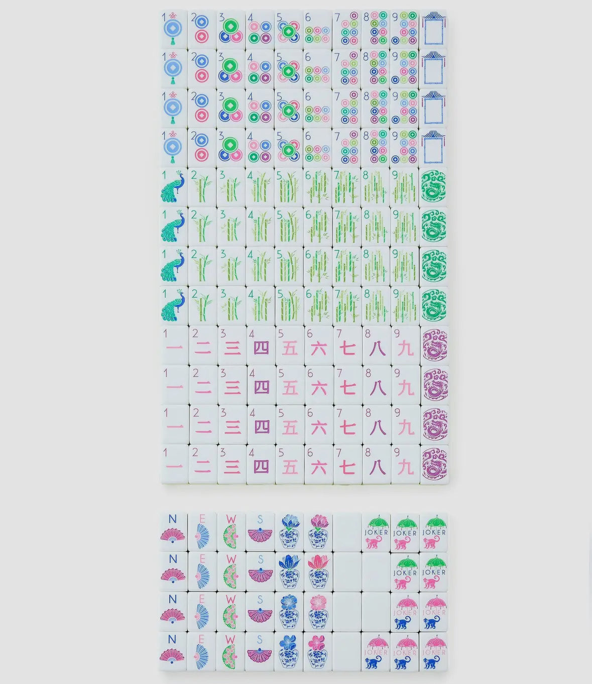 Limoncello Mahjong Tiles