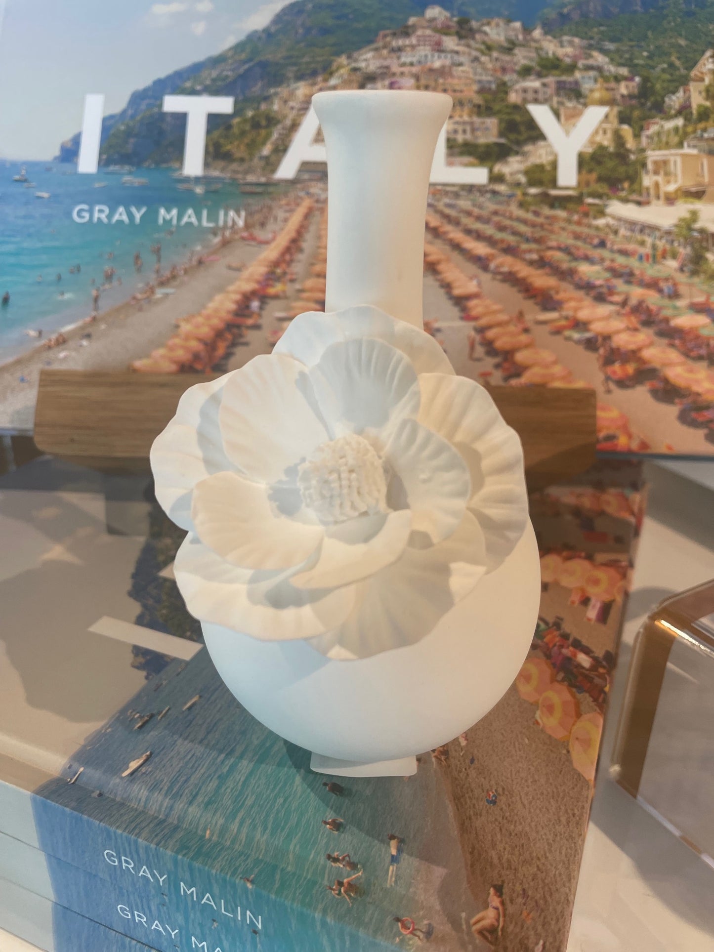 White Porcelain Bud Vase