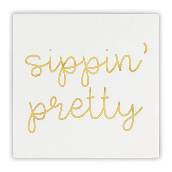 Sippin' Pretty Cocktail Napkins