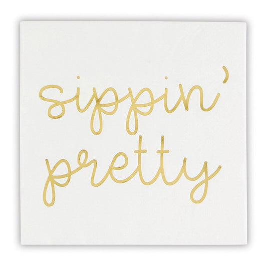 Sippin' Pretty Cocktail Napkins