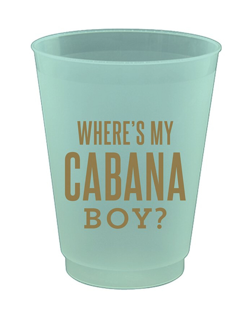 Cabana Boy Cups