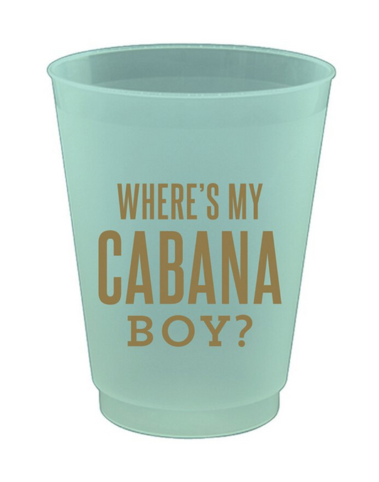 Cabana Boy Cups