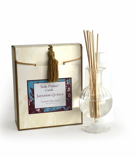 Japanese Quince Classic Toile Mini Diffuseur Set