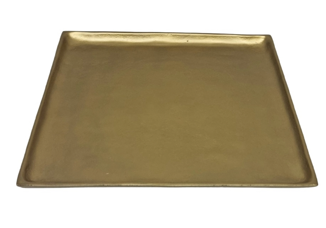 Plate Square Brass Tray- Dia 27.50"