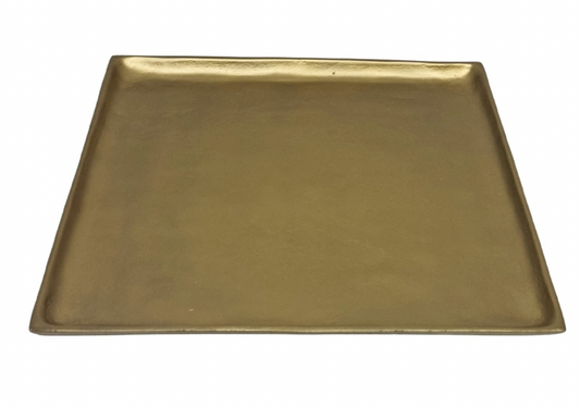 Plate Square Brass Tray- Dia 27.50"
