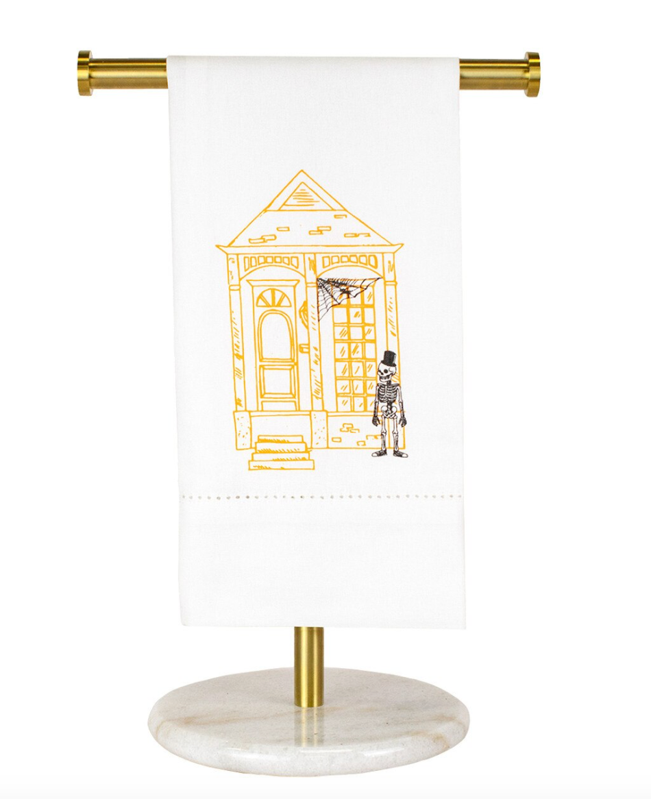 Halloween House Hand Towel