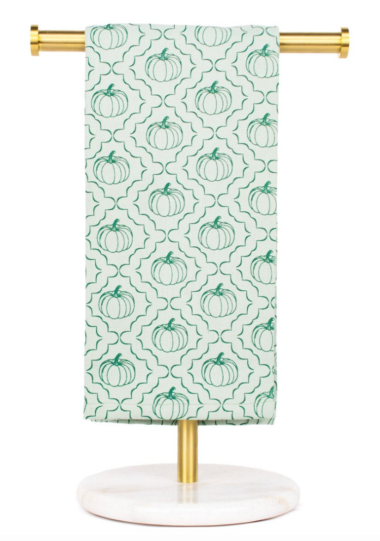Pumpkin Trellis Hand Towel