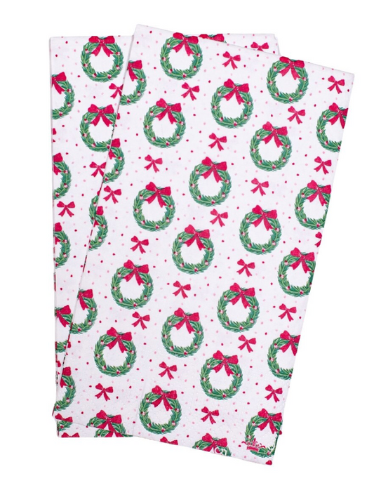 Clara Wreath Guest Napkins