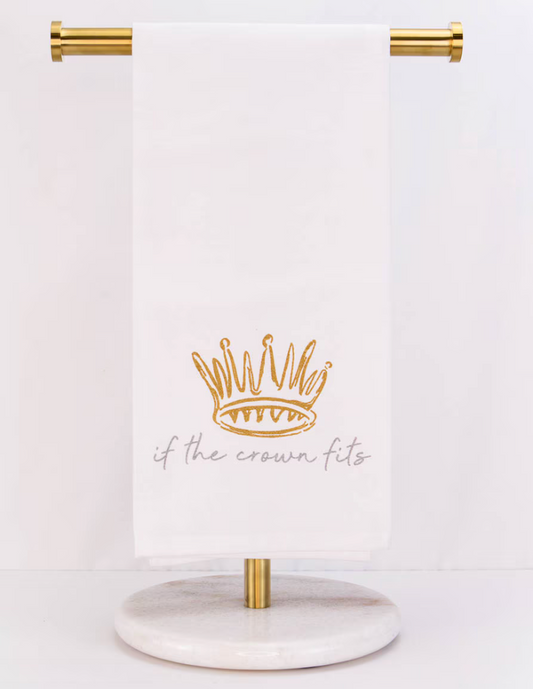 If The Crown Fits Towel