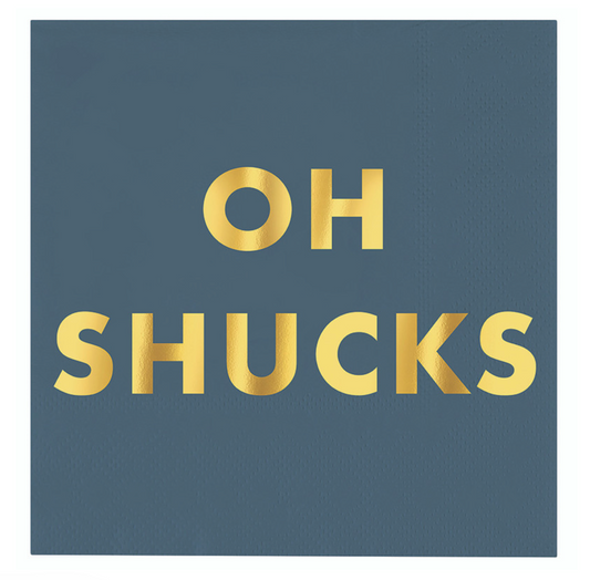 Cocktail Napkins - Oh Shucks