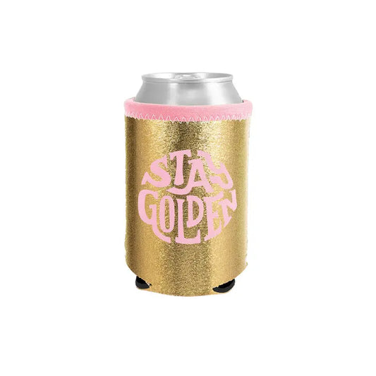 Koozie - Metallic Stay Golden