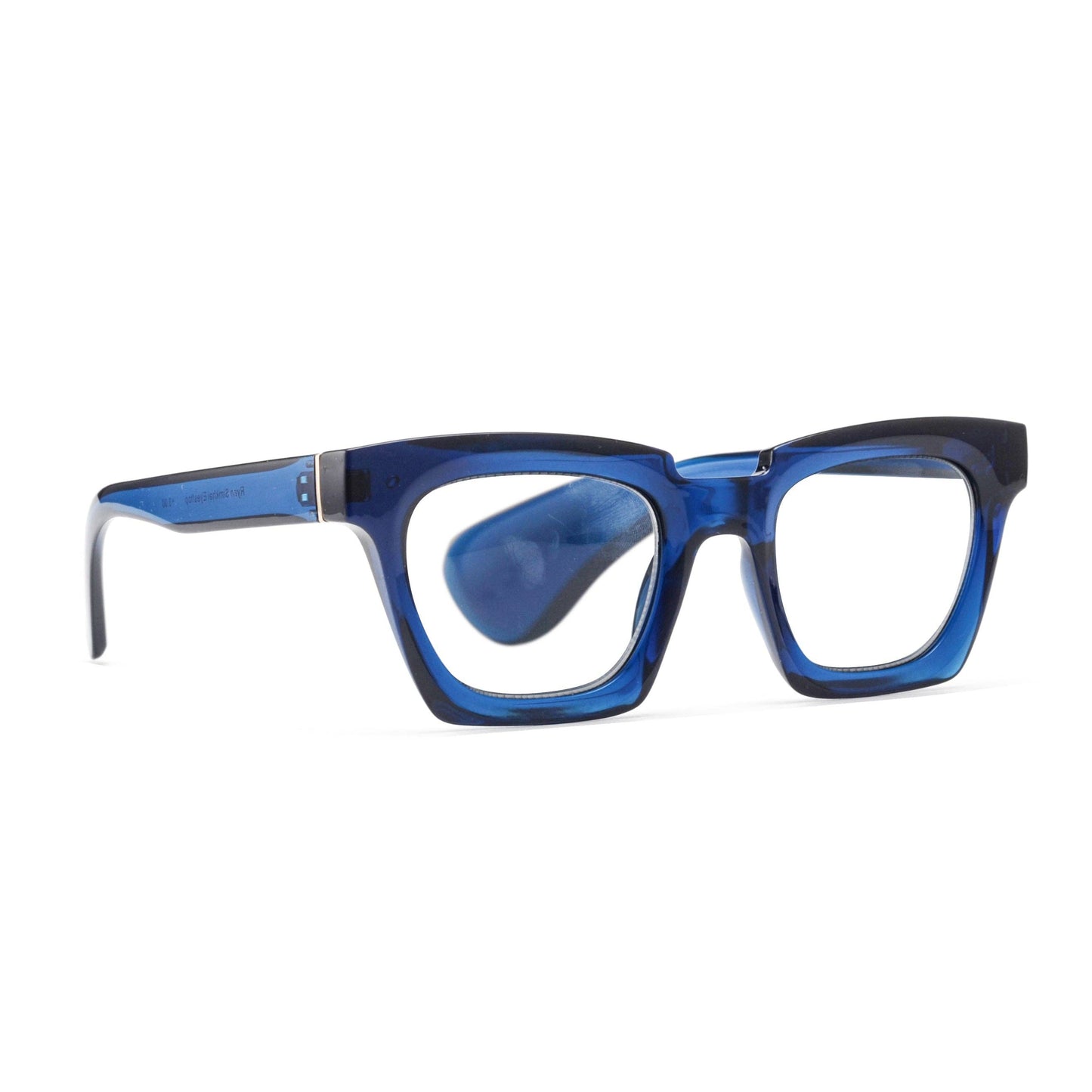 DECCO | Transparent Navy Blue | Blue Light Blocking