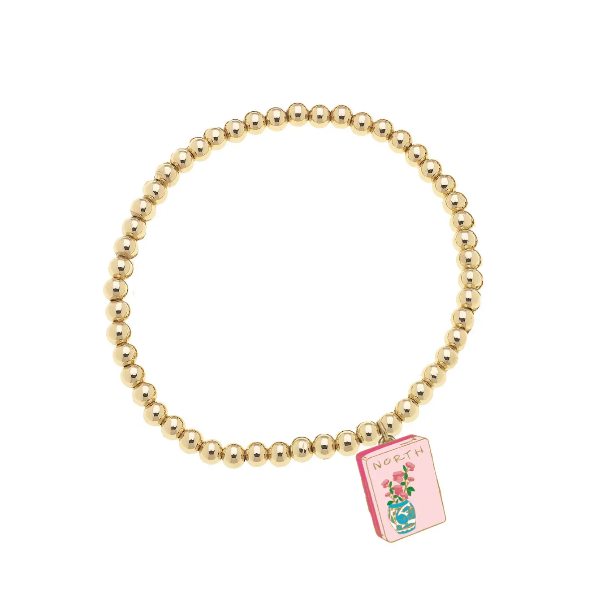 Mahjong Tile Bead Bracelet