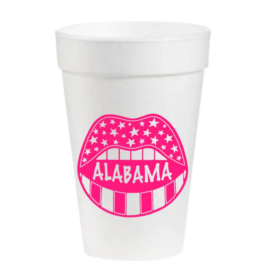 Alabama Game Day Foam Cups