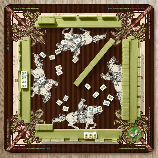 Mahjong Mat - The Belmont, 3mm Neoprene (Ships Rolled)
