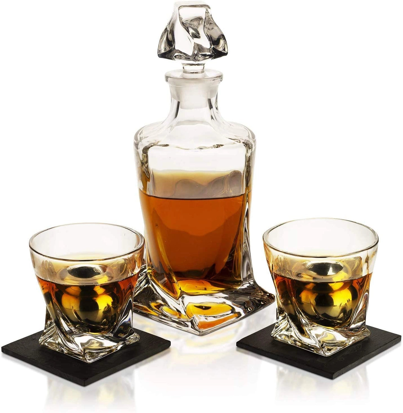 Whiskey Decanter Set with Gift Box