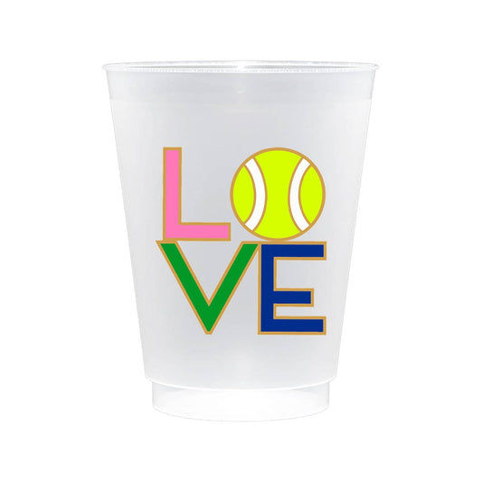 Preppy Tennis Cups